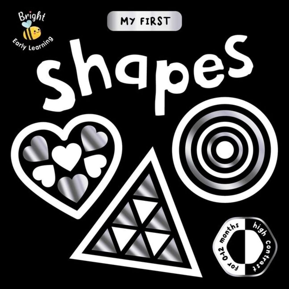 My First Shapes: A High-Contrast First Concepts Book for 0-12 Month Olds -- Iglo